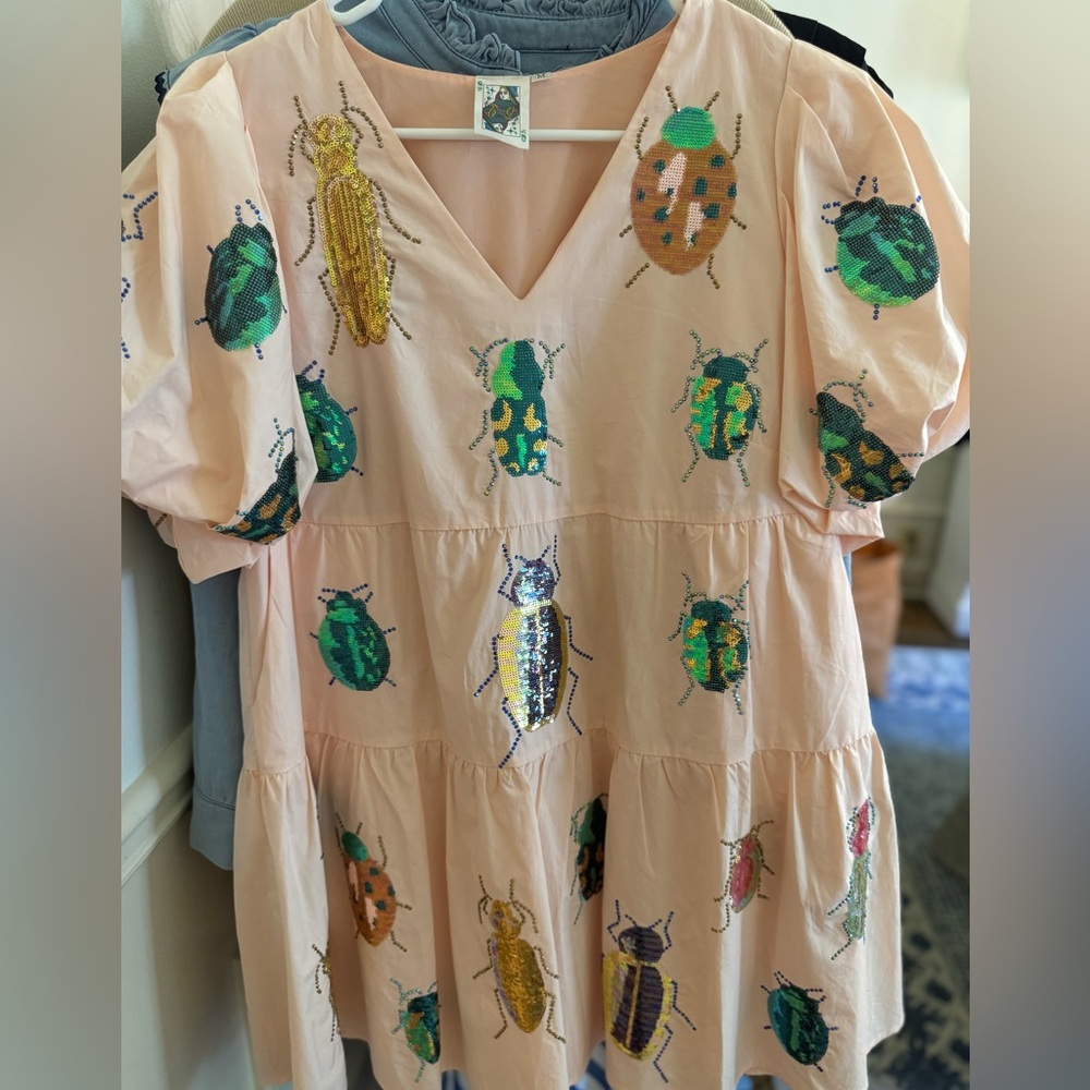 Queen of Sparkles - Beetle Dress - Size Medium